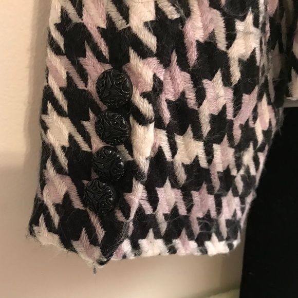 Sag Harbor Black Taupe White Jacket Woman Size 6P - Picture 6 of 8